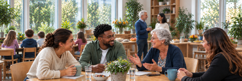 viele Menschen gemeinsam